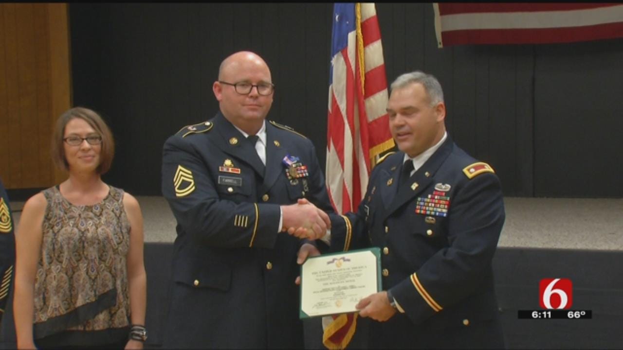 Oklahoma Man Honored With 'The Soldier's Medal' For Heroics