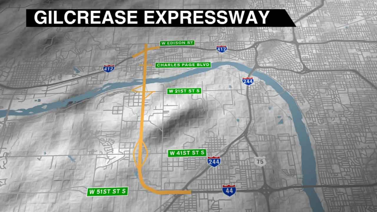 Tulsa's Gilcrease Turnpike Work To Start In A Year