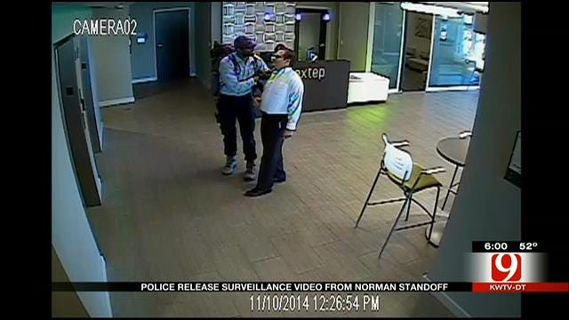 Police Release Surveillance Video Of Norman Standoff