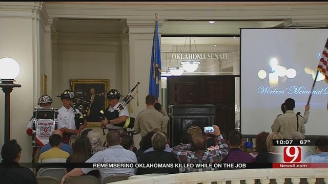 Workers Memorial Day Held At State Capitol