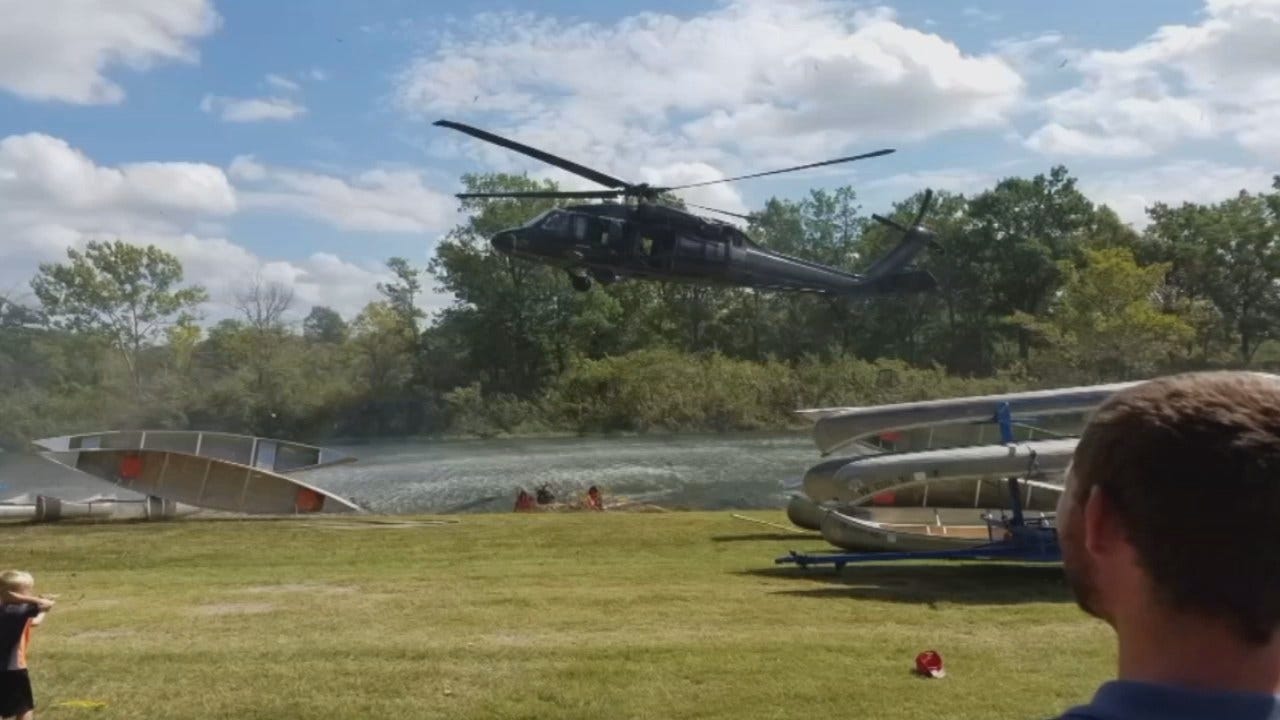 Several Hurt In Helicopter Mishap At Tulsa Boy Scout Event