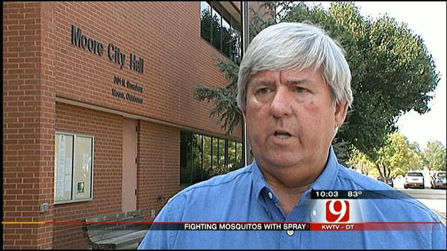 Health Questions Raised With Moore Mosquito Spraying