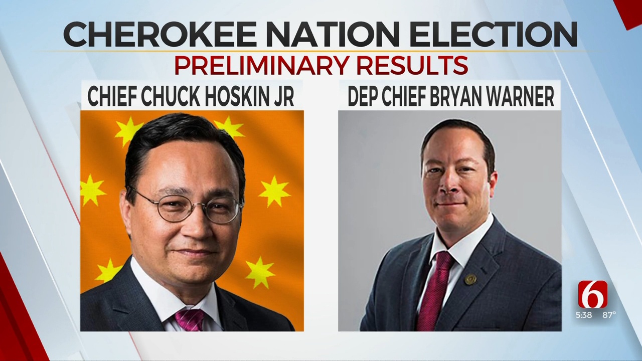 Chief Hoskin, Deputy Chief Warner Win Cherokee Nation Election, Polls Indicate