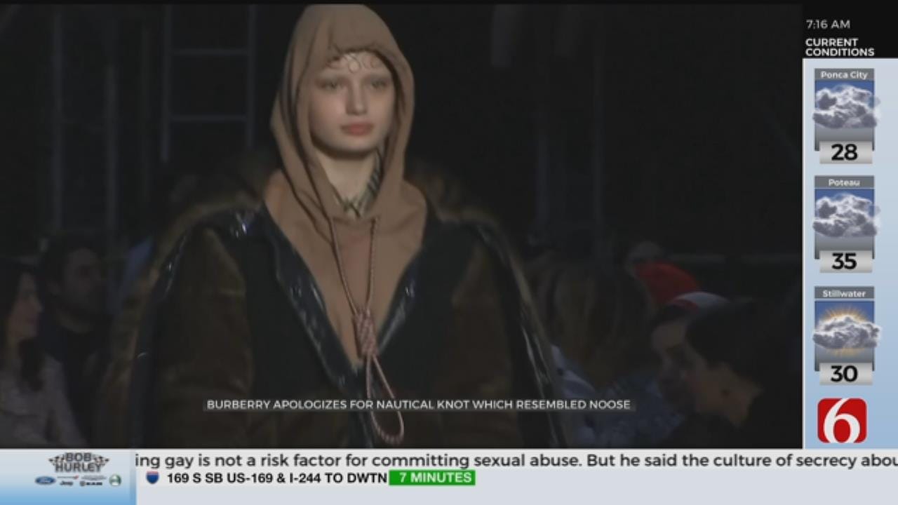 Burberry Apologizes For Noose Hoodie