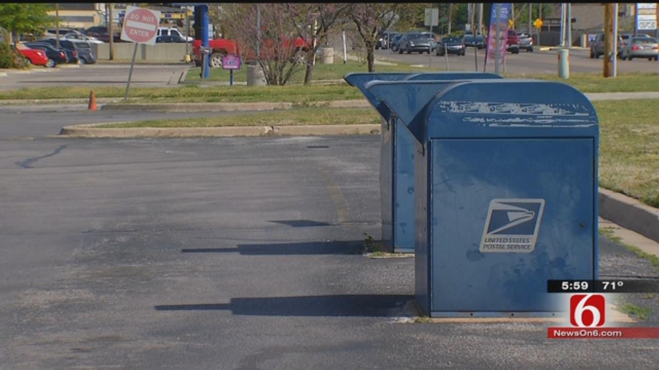 Mail Thieves Are Targeting Blue Drop-Off Boxes, Tulsa Man Says