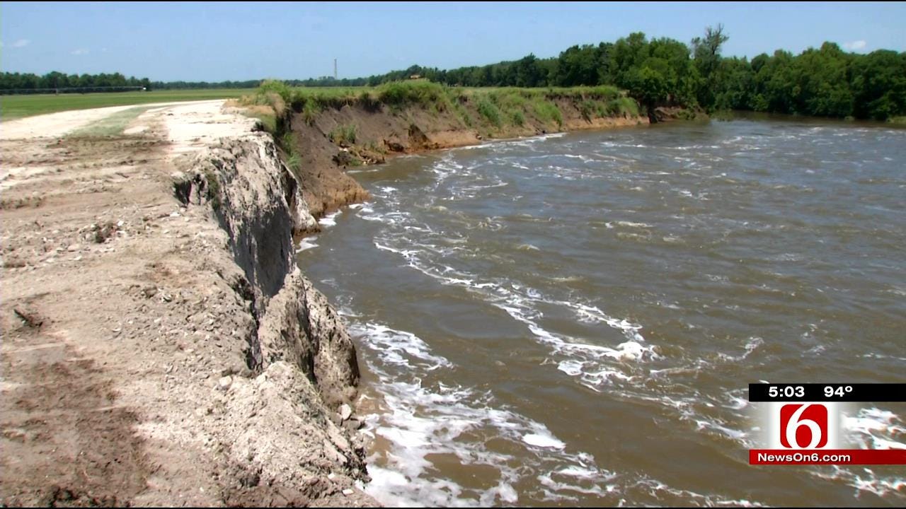 Collinsville Sod Farmer Fighting Against Erosion After Recent Rains