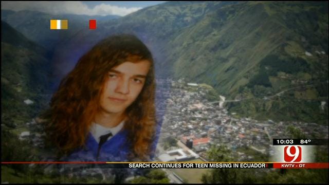 Search Intensifies As Ecuador Offers Reward For Missing OKC Teen