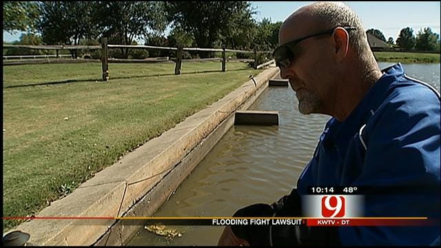 Moore Man Fights City Hall On Flooding Issue