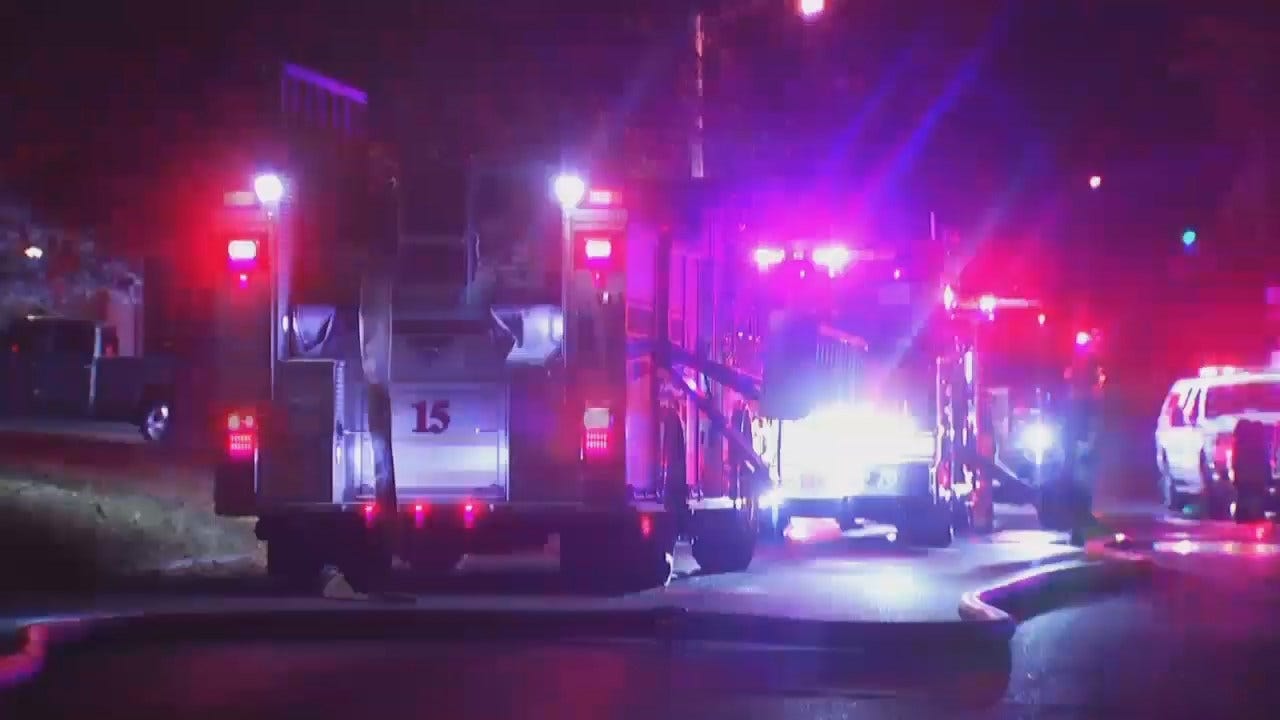 WEB EXTRA: Video From Scene Of Tulsa House Fire On Independence