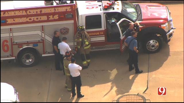 WEB EXTRA: SkyNews 9 Flies Over Suspicious Package Incident In SW OKC