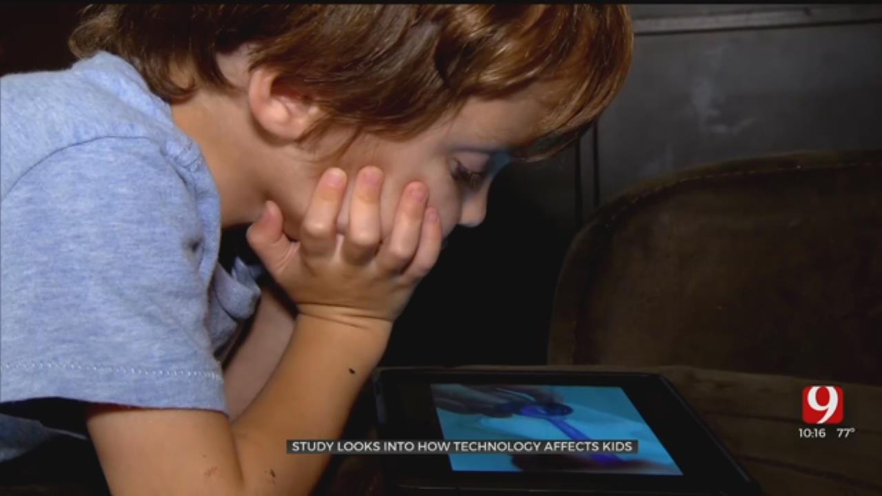Oklahoma Study Looks At Impact Of Screen Time On Kids Brains