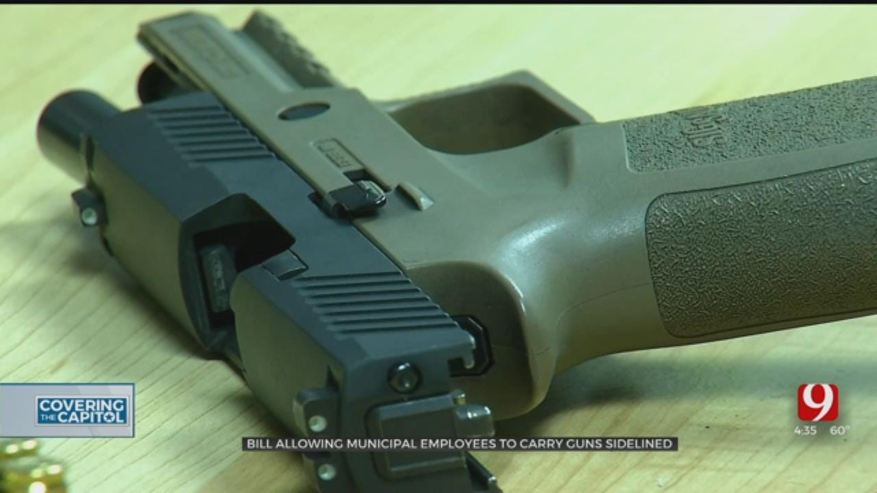 State House Shelves Bill Allowing Employees To Carry Guns On Municipal Properties
