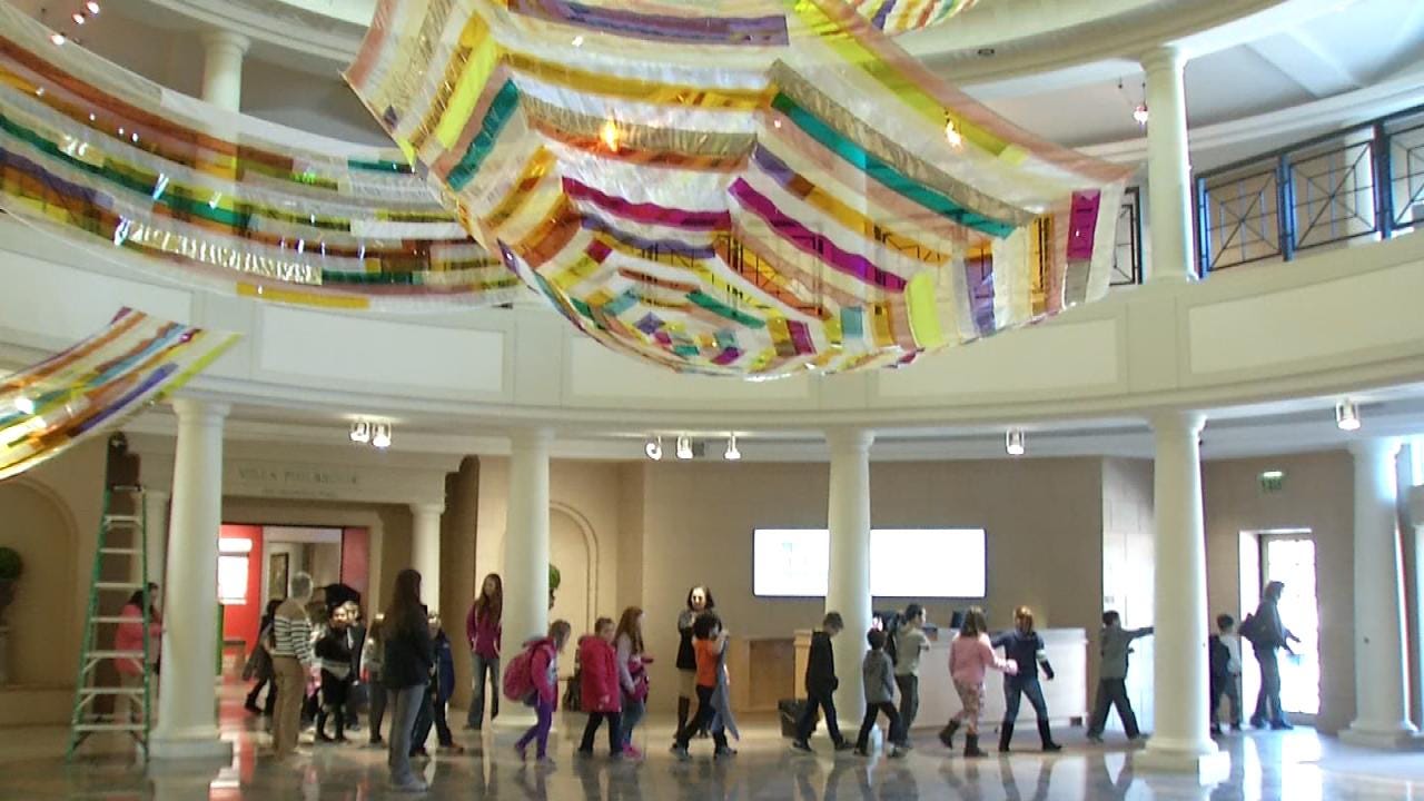 Nationally Recognized Artist Adds Color To Philbrook