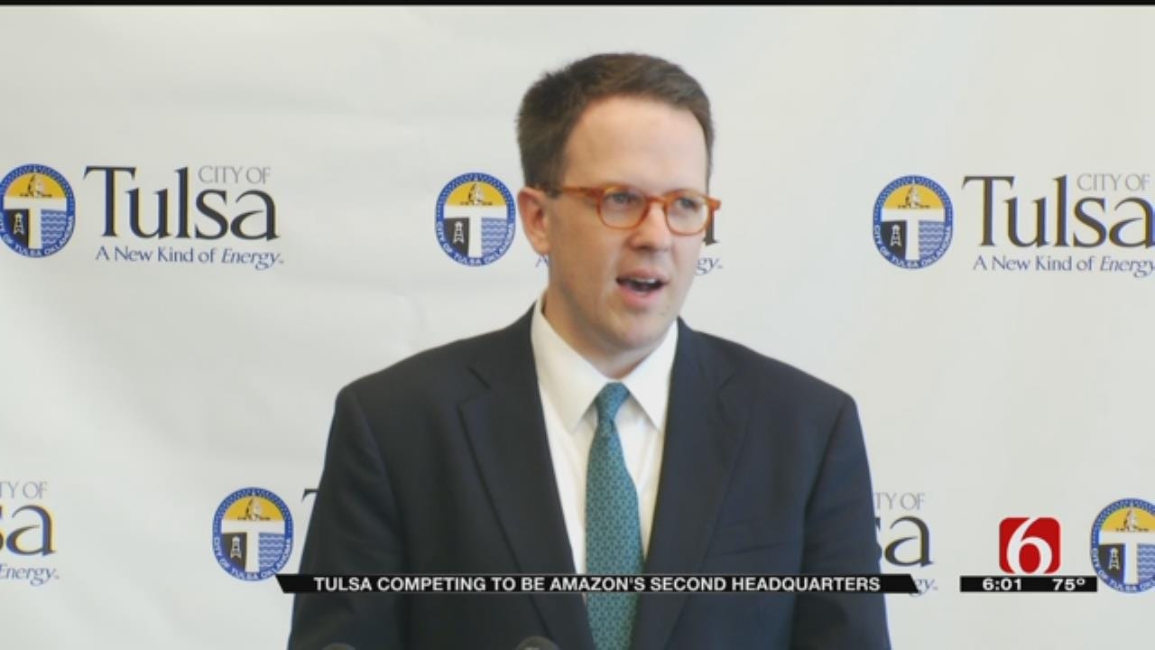 Mayor Discusses Attempt To Bring Amazon HQ To Tulsa