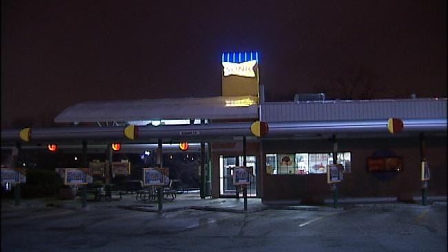 WEB EXTRA: Video From Scene Of Sonic Restaurant Robbery