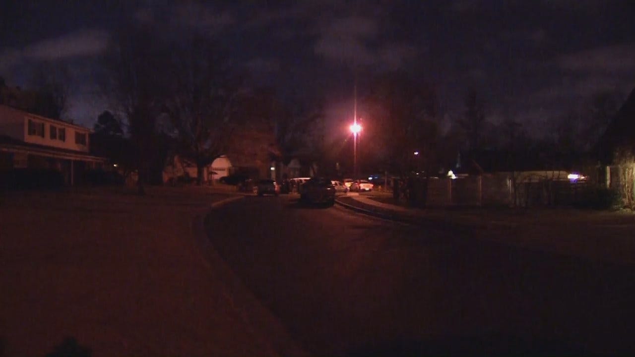 WEB EXTRA: Video From Scene Of A Standoff At A Tulsa Home