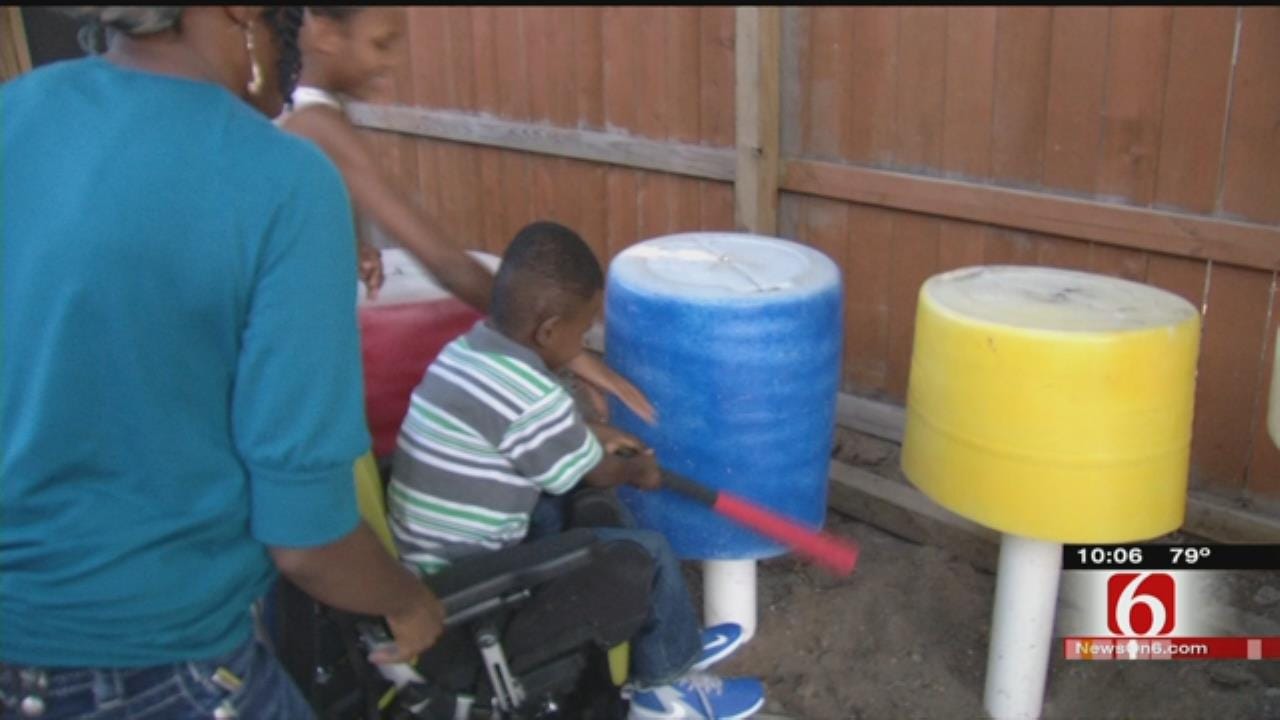 Wheelchair Accessible Playground Brings Smiles To Tulsa Children