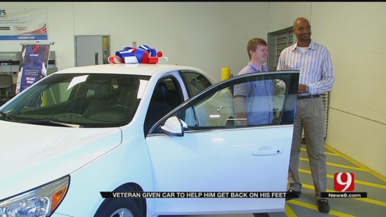OKC Veteran Receives Free Car Ahead Of Veterans Day