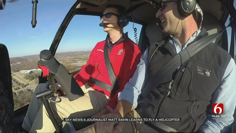 Osage SkyNews 6 HD Journalist Discovers What It Takes To Fly A Helicopter