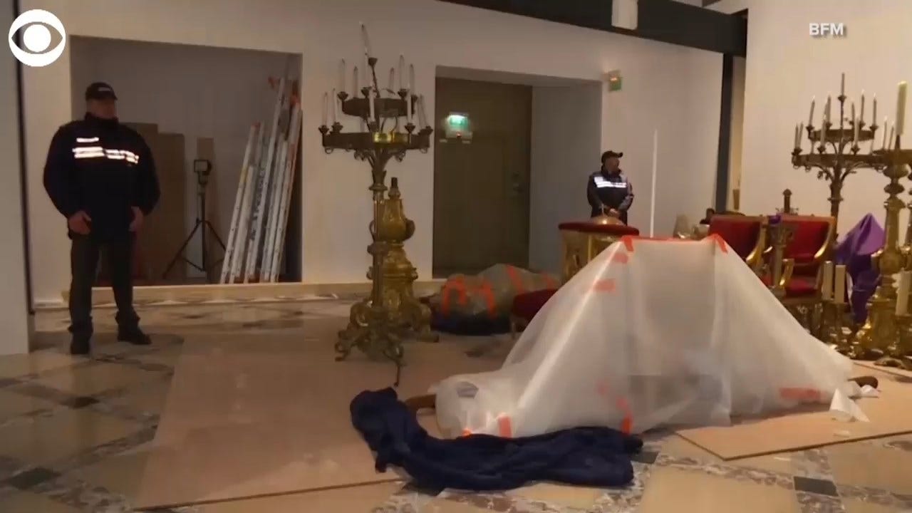 Artifacts Saved From Notre Dame Fire To Be Housed In Louvre