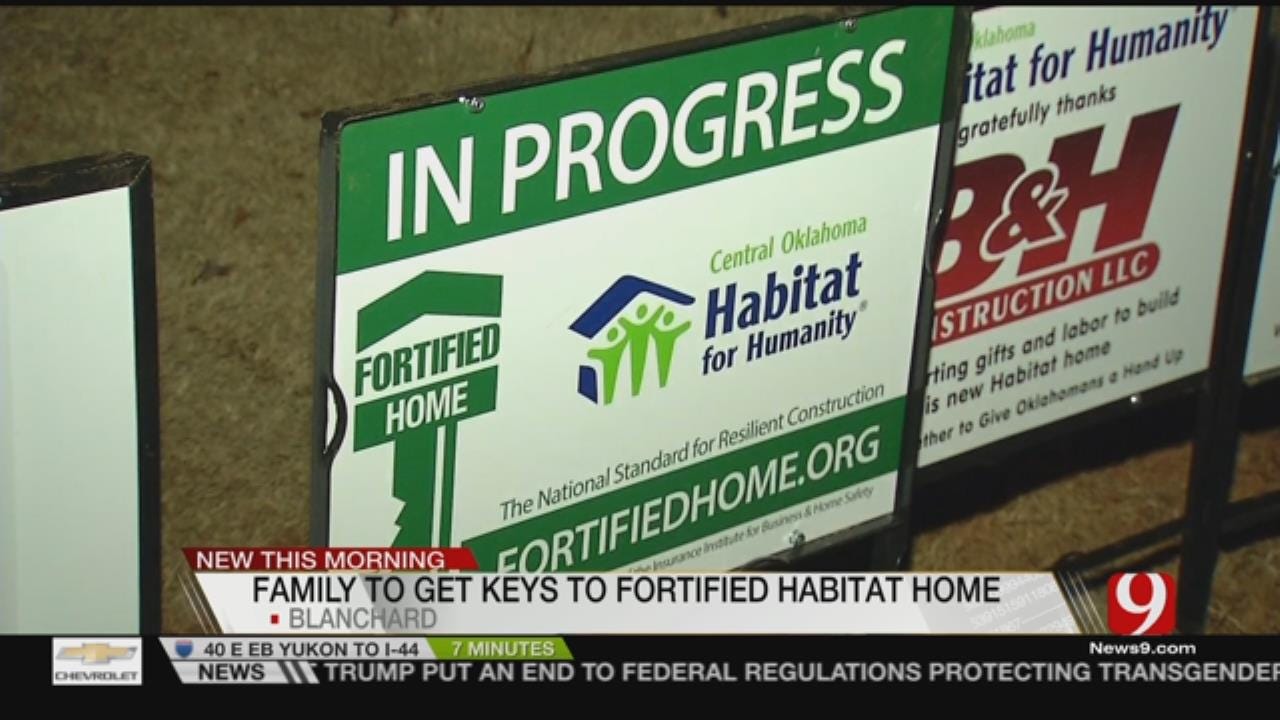 Blanchard Family Gifted FORTIFIED Home From Habitat For Humanity