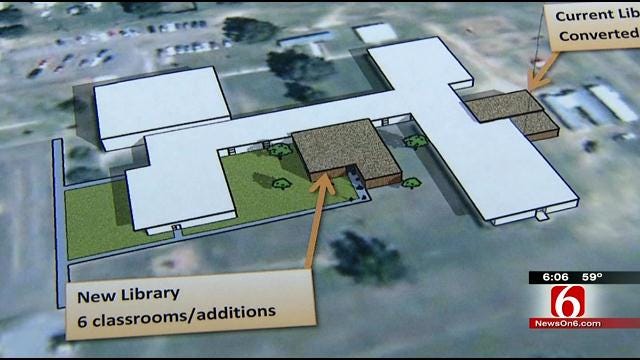 Tornado Proof Library New Addition To Tulsa Public Schools
