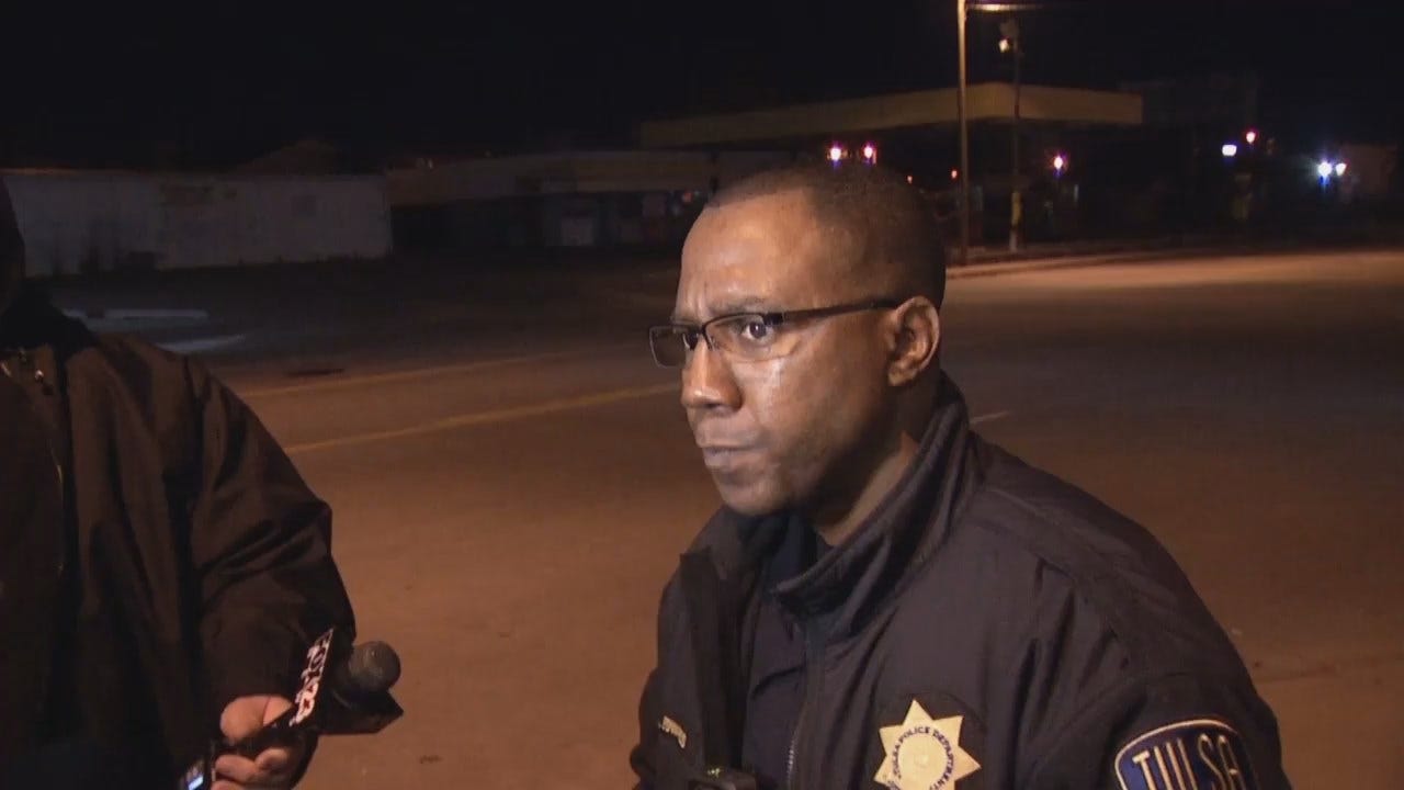 Tulsa Police Sgt. Larry Edwards Talks About The Stabbing