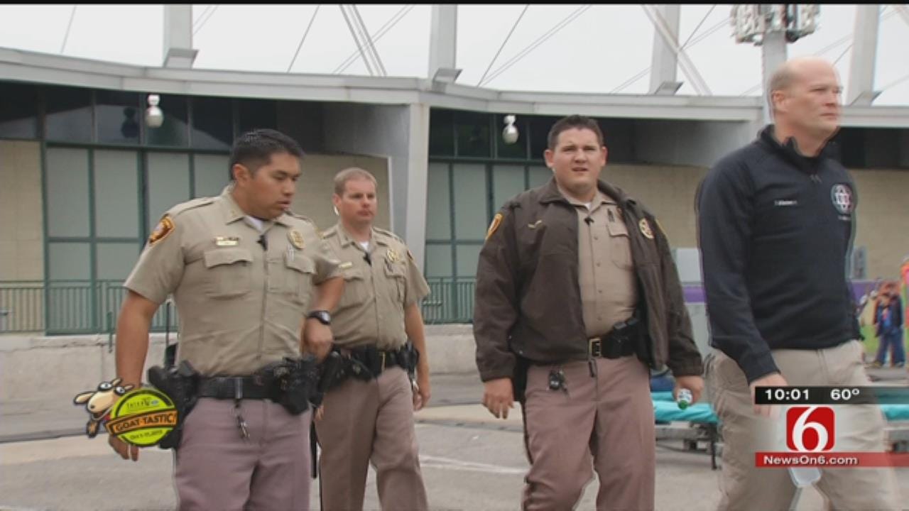 Group Of Tulsa County Deputies Dedicated To Keeping Fair-Goers Safe