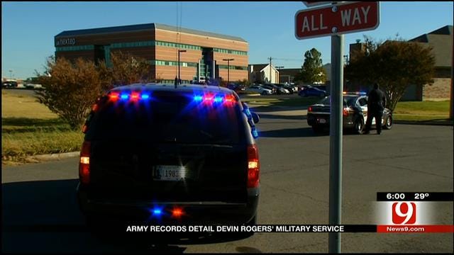 Army Records Detail Devin Rogers' Military Service