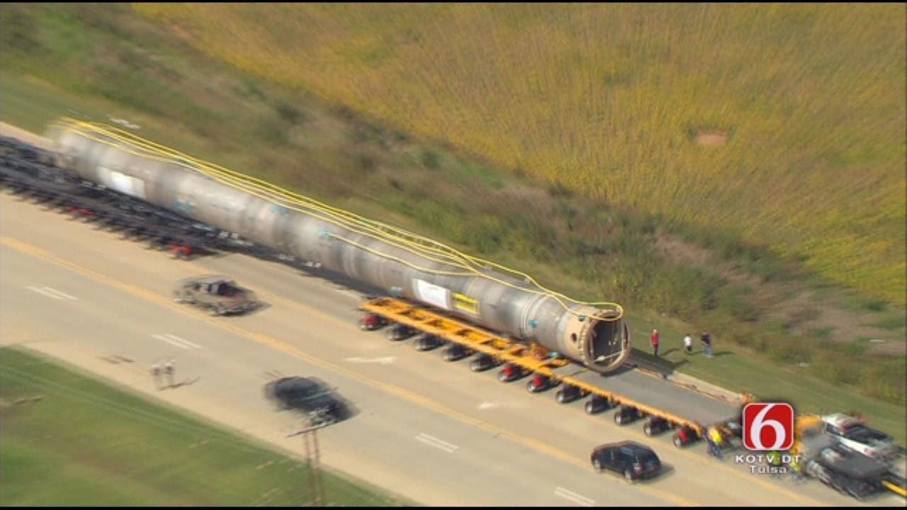 WEB EXTRA: Osage SkyNews 6 HD Flies Over Oversized Load