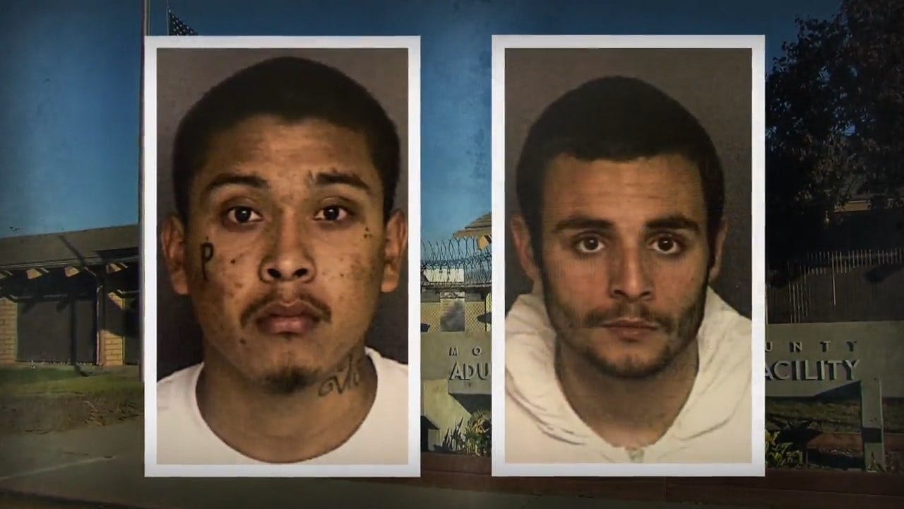 2 California Inmates Escape By Carving Hole Into A Bathroom Ceiling