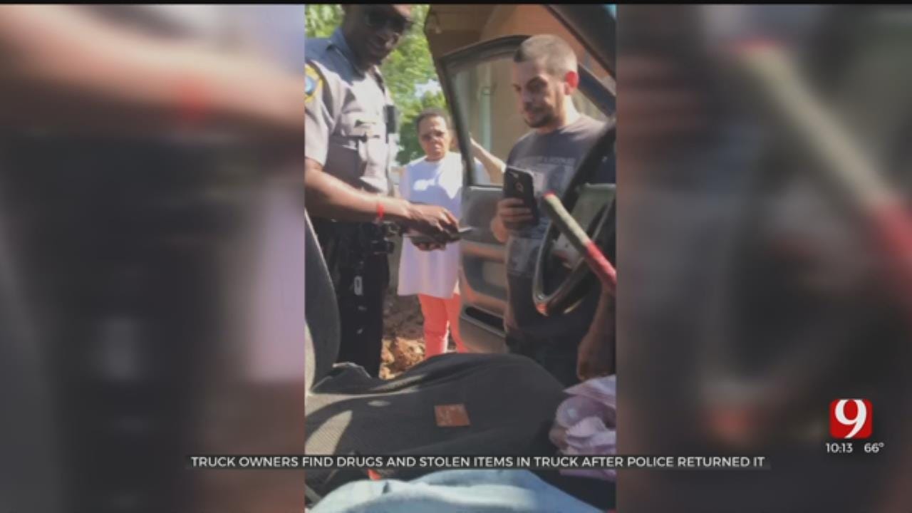OKC Couple Finds Meth, Stolen Items Inside Truck After Police Returned It