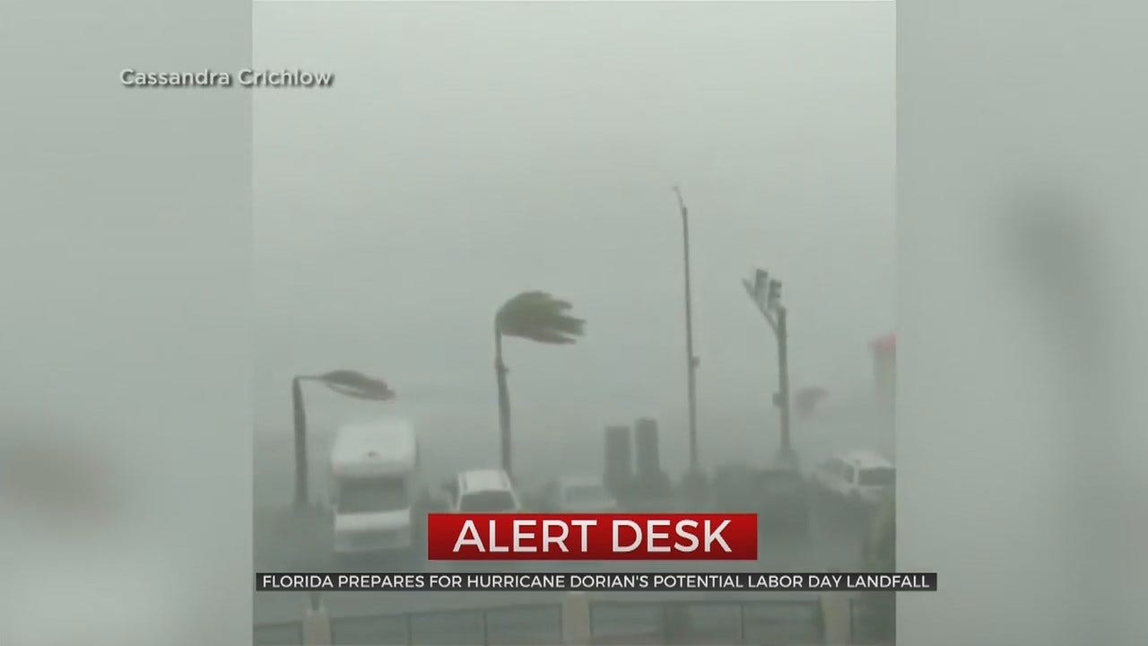 Hurricane Dorian Could Make Landfall In Florida