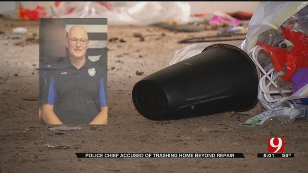 Earlsboro Police Chief Accused Of Trashing Rental Home