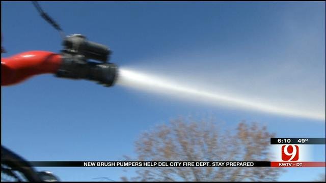 Del City Fire Department Gets New Brush Pumpers