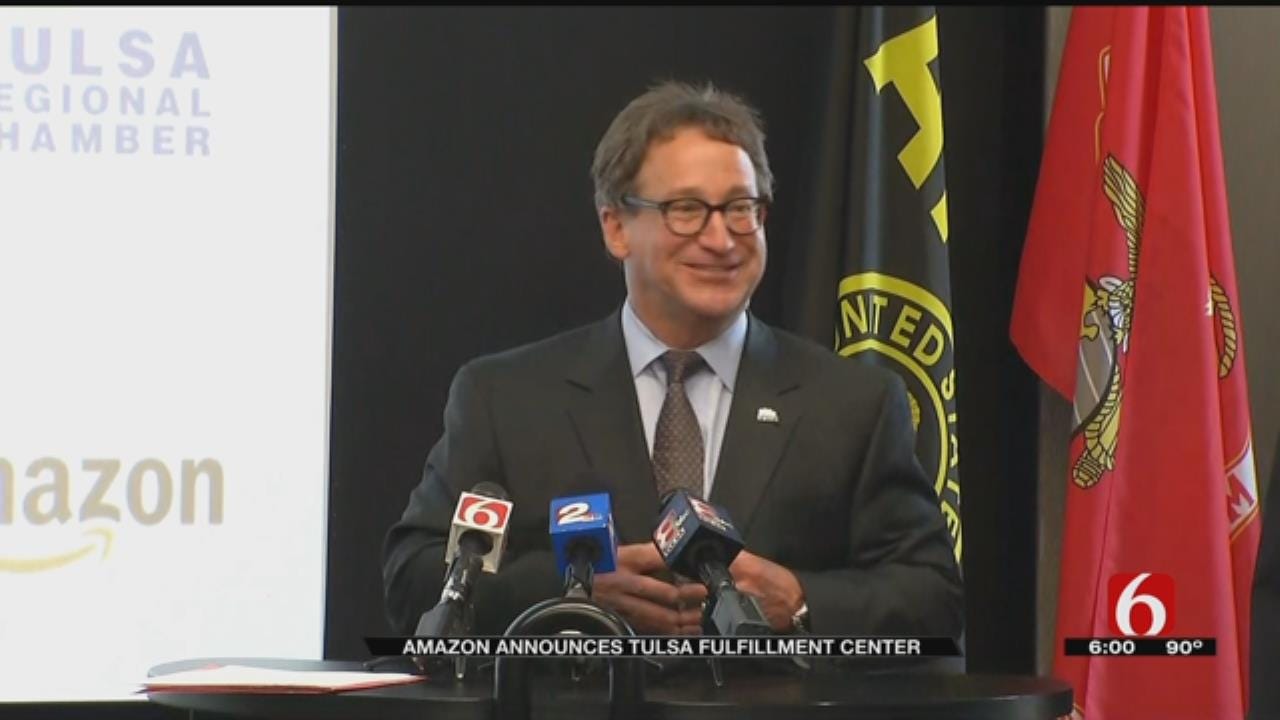 Amazon Announces Plan For Tulsa Fulfillment Center