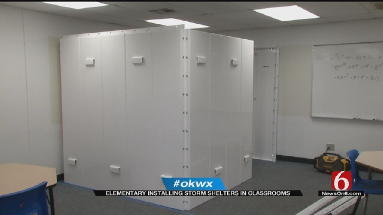 Bartlesville School Adds Storm Shelters Classrooms