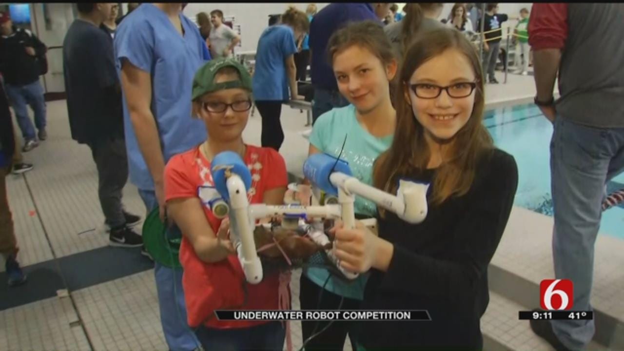 Green Country Students Build Underwater Robots