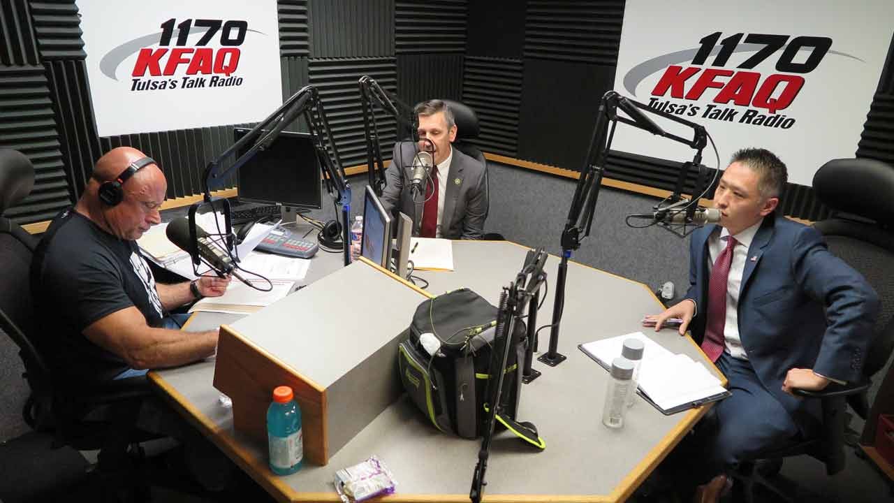 Tulsa County DA Candidates Kunzweiler, Fu Debate On KFAQ Talk Radio 1170