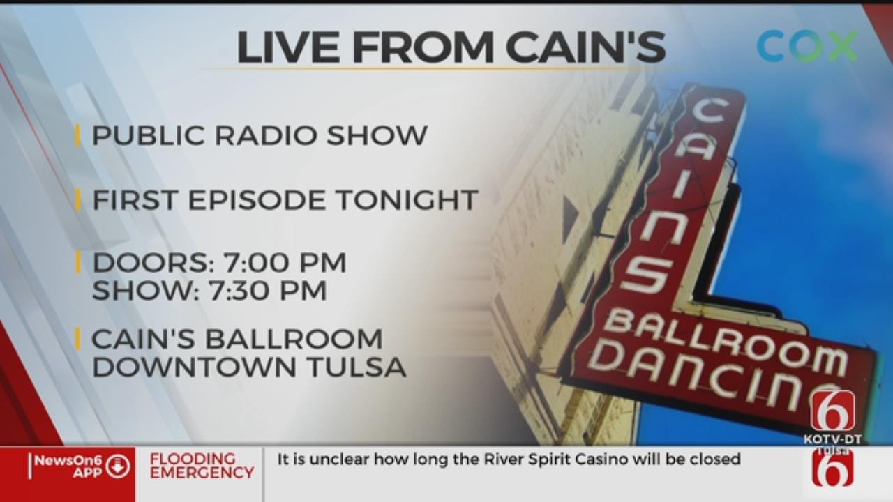 'Live From Cain's' Debuts Wednesday Night
