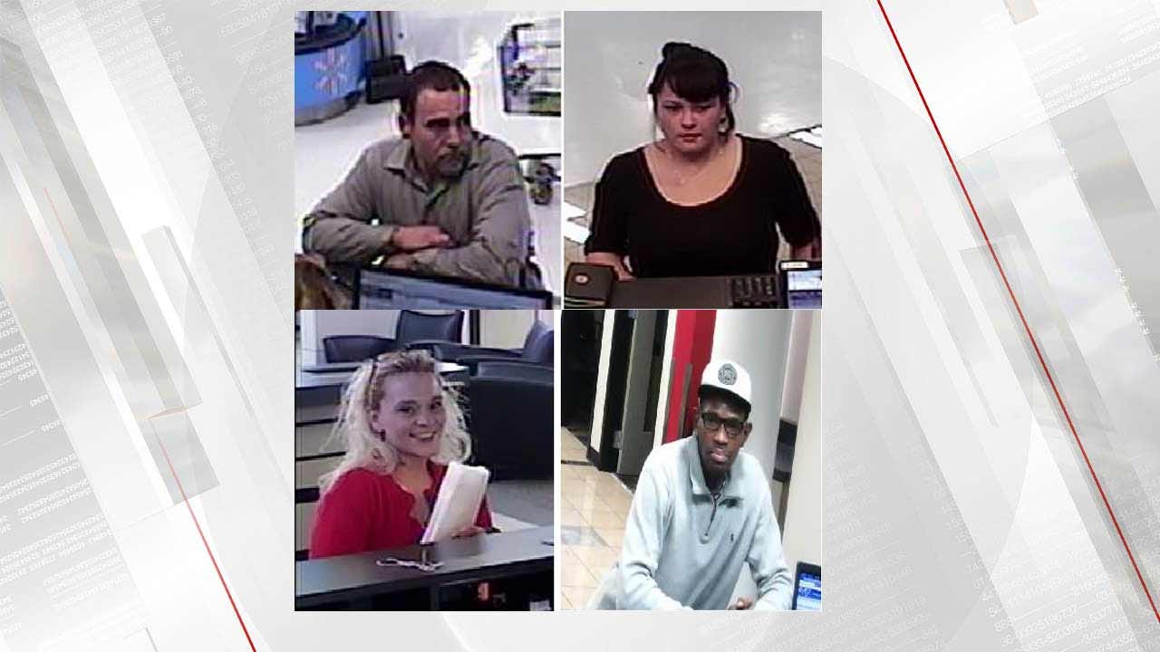 Tulsa Police Looking For 4 Suspects Linked To 17 Fraud Cases