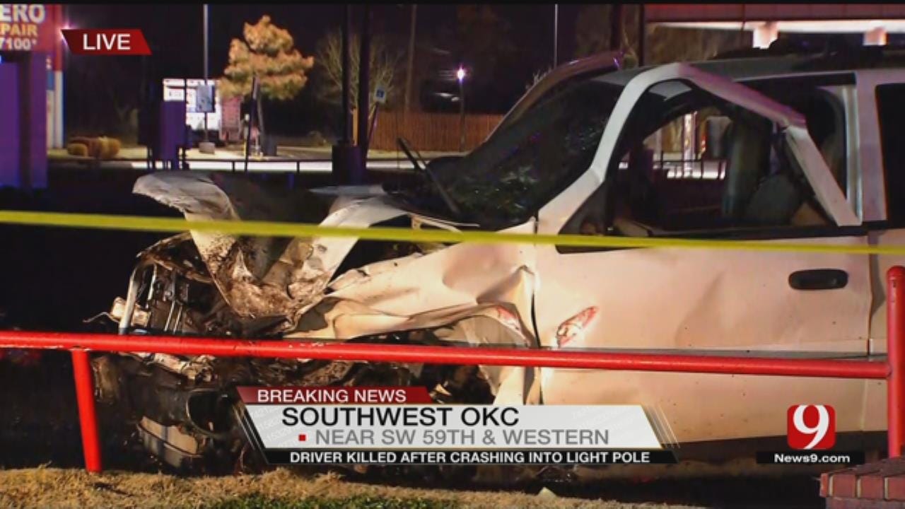1 Dies After Crash In SW OKC