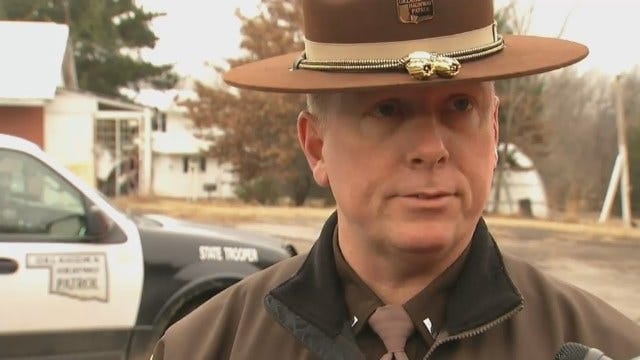 WEB EXTRA: Oklahoma Highway Patrol Lt. John Vincent Talks About Bank Robbery