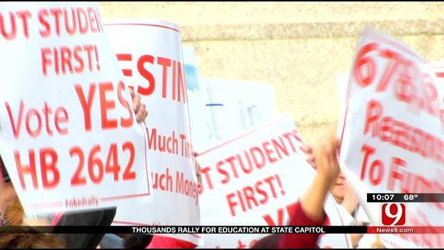OCPA Responds To Education Rally At Capitol