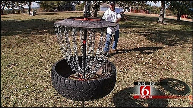 Rogers County Man Creates Disc Golf Innovation