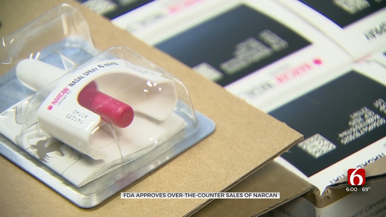 FDA Approves Over-The-Counter Sales Of Narcan