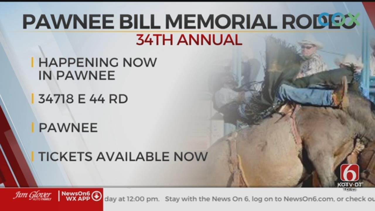 34th Annual Pawnee Bill Memorial Rodeo Taking Place