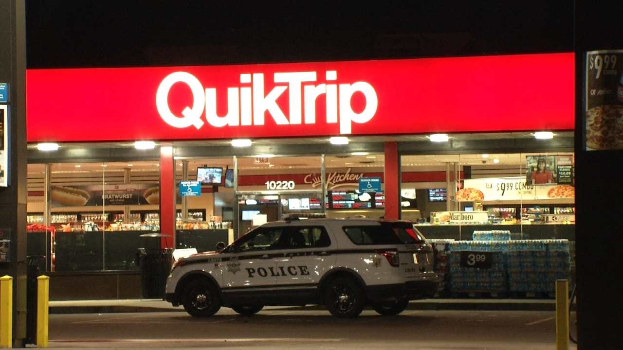 WEB EXTRA: Two Men Rob Tulsa QuikTrip With Knife, Tire Tool