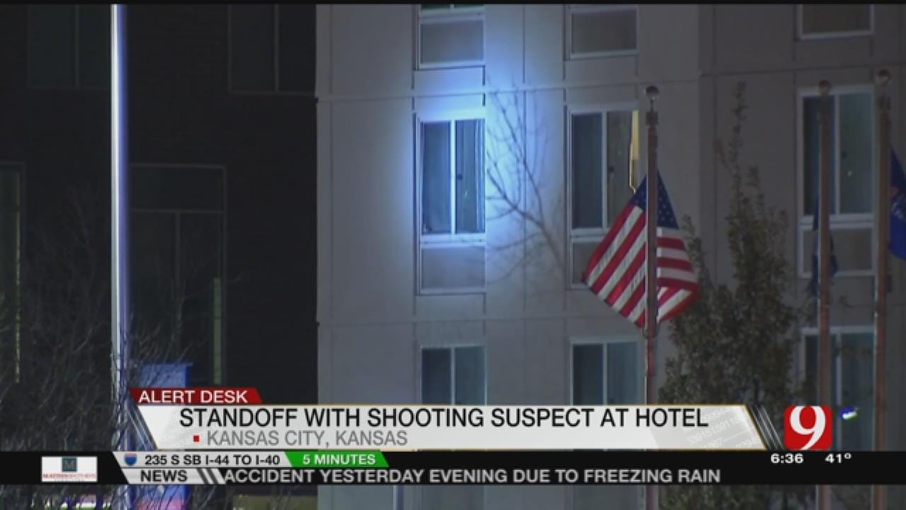 Kansas City, Kan. Police In Hotel Standoff After Man Shoots At Them