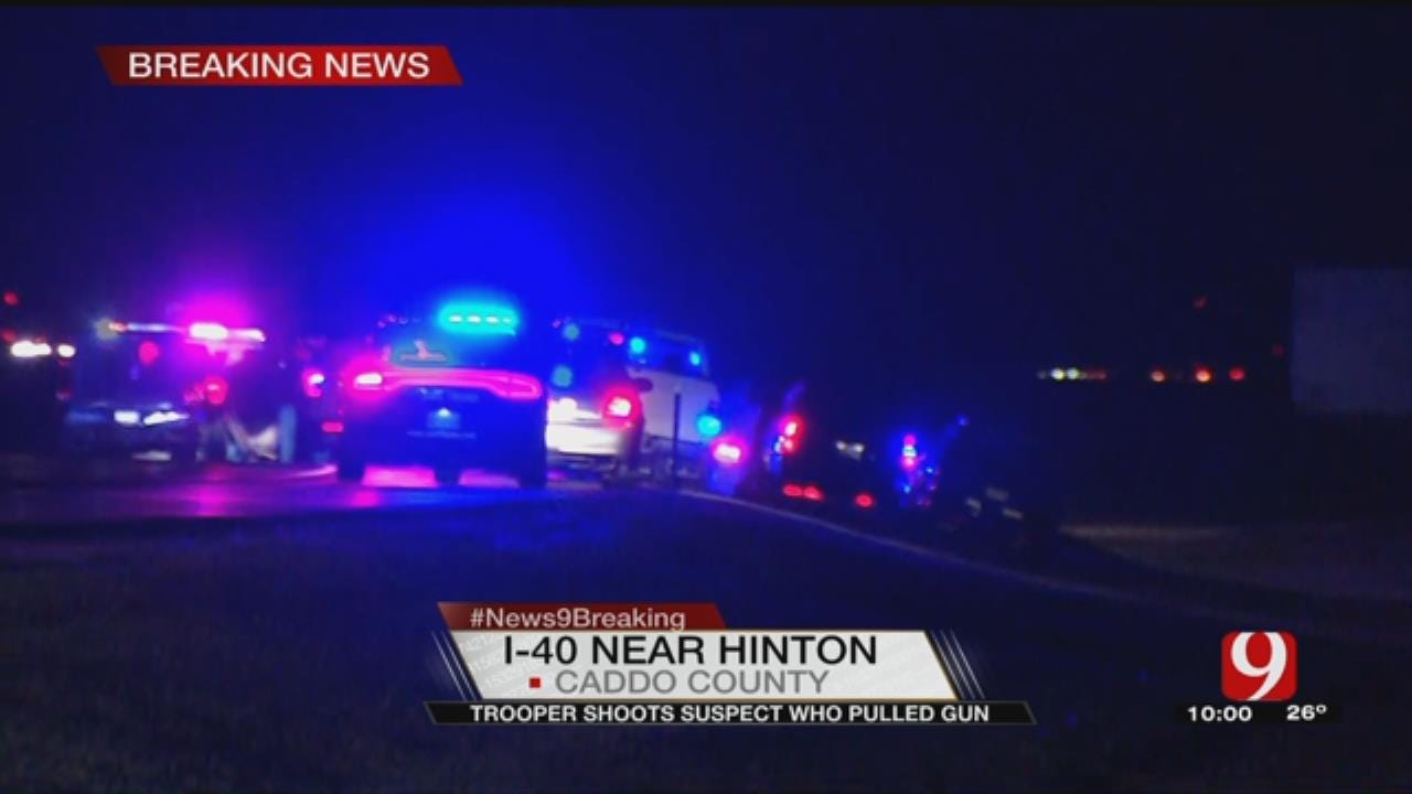 Law Enforcement Investigating Officer-Involved Shooting On I-40